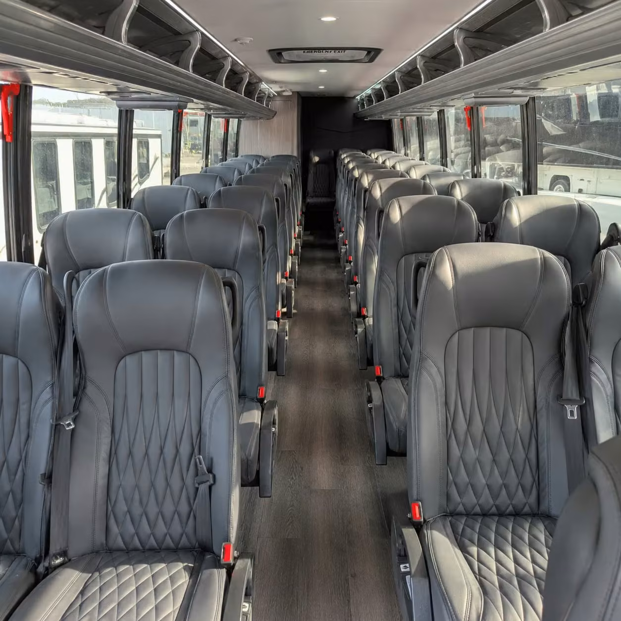 35 passenger minibus interior