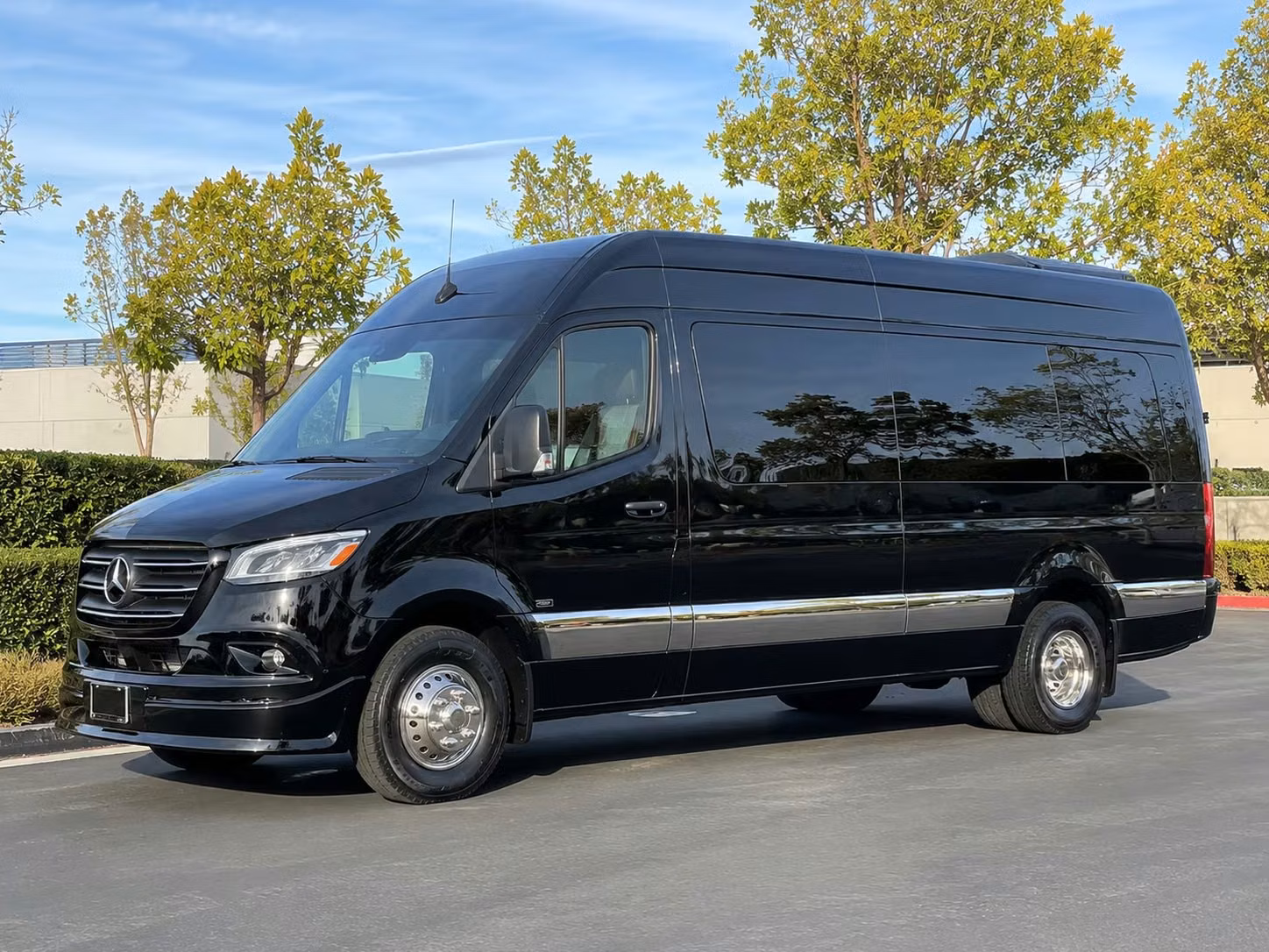 sprinter van with driver